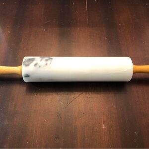 - Marble Rolling Pin. Like New
10” long
